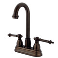 Kingston Brass Tremont Bar Faucet W/out Pop-Up, Oil Rubbed Bronze KB3495TL